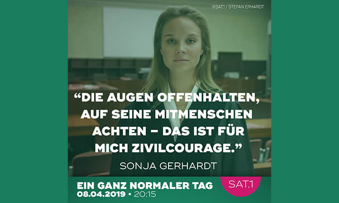 SAT.1-Film zu Zivilcourage