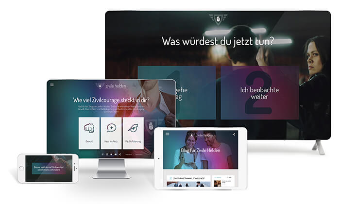 Website Zivile-Helden.de