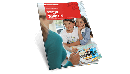 Titelbild Handreichung "Kinder schützen"