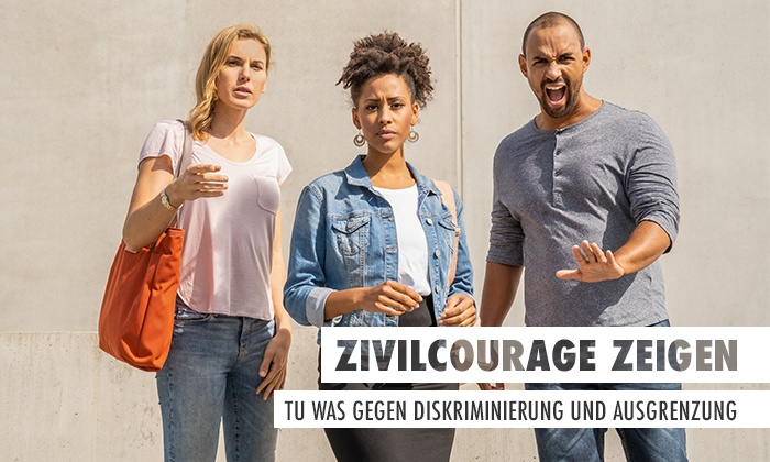 Aktiv gegen Diskriminierung und Ausgrenzung.